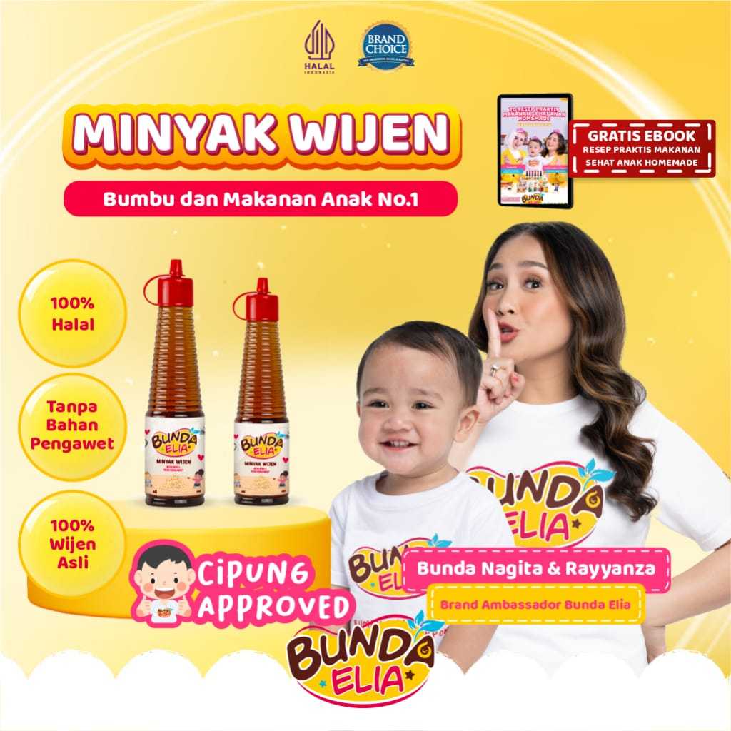 

Bumbu Bunda Elia Minyak Wijen/Minyak Wijen MPASI