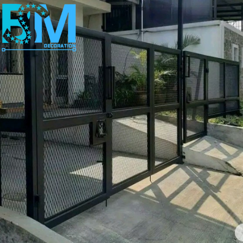 pagar besi rumah minimalis moderen BSM DECORATION