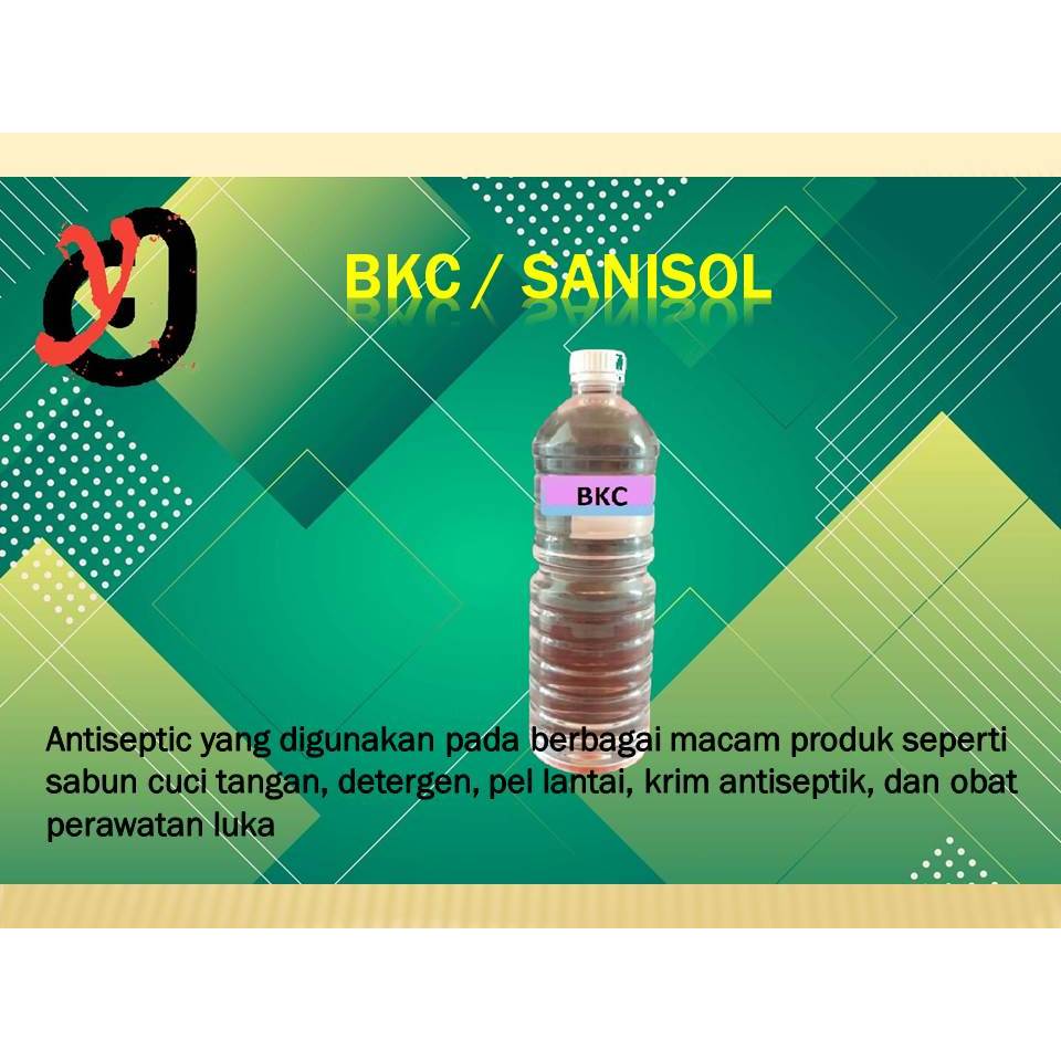BKC (Benzalkonium Cloride) / Sanisol, 500 ML, 250 ML, dan 100 ML