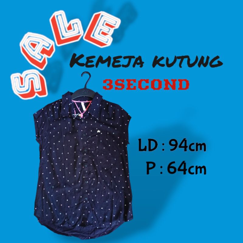 Kemeja kutung by: 3SECOND