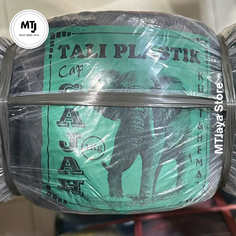 

Tali plastik rafia cap gajah berat 1 kg kuat kokoh