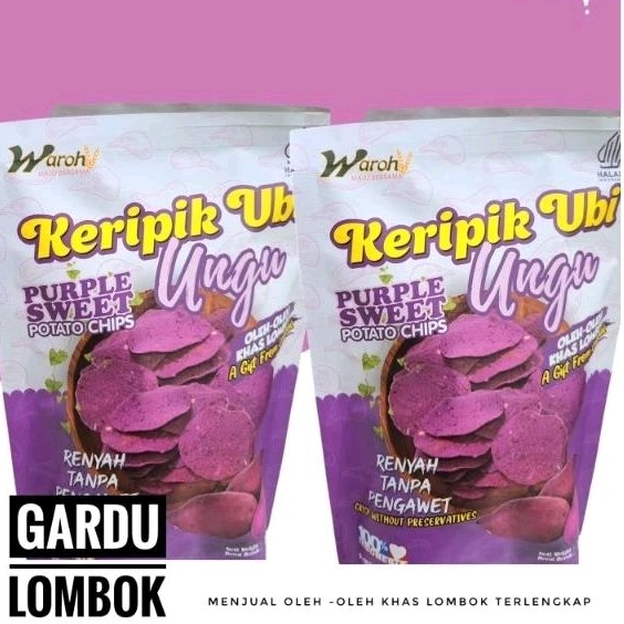

Keripik Ubi ungu 100 Khas Lombok