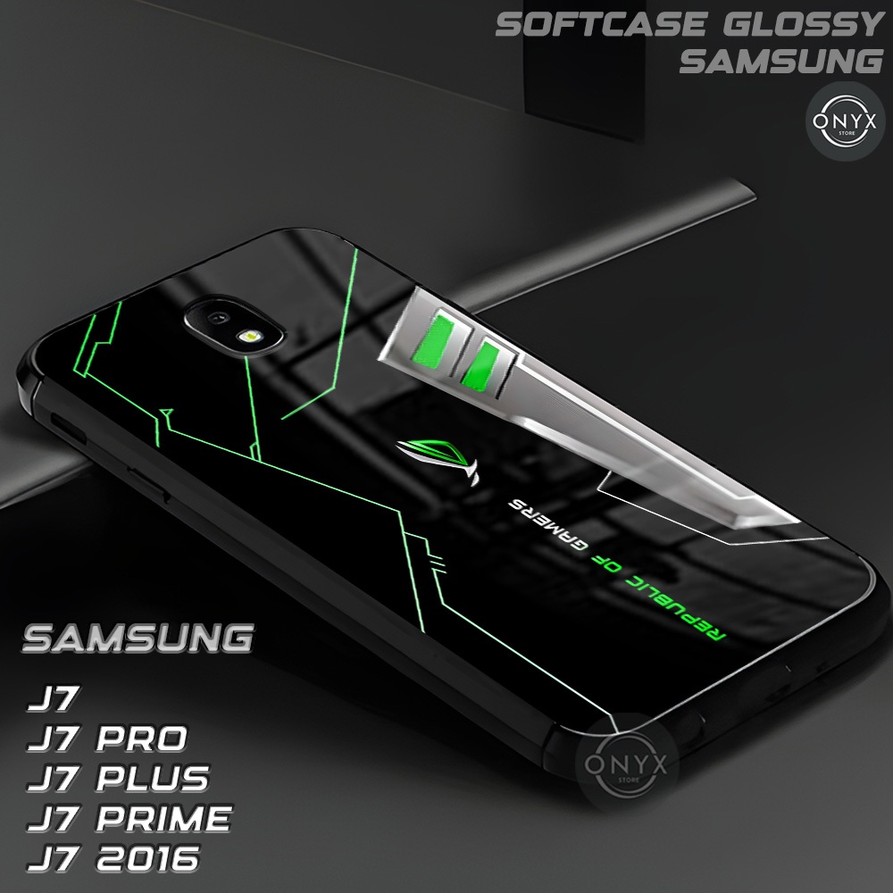 [AA16] Softcase Glossy SAMSUNG J7 J7 PRO/PRIME/PLUS/2016 | Samsung seri J7 | Case samsung Keren lucu
