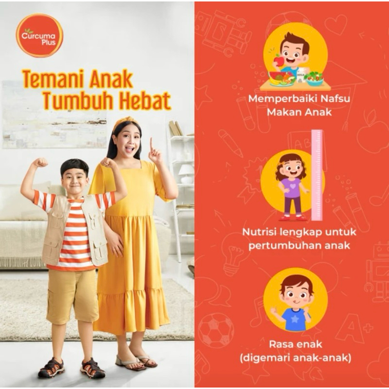 CURCUMA PLUS SUSU PENAMBAH NAFSU MAKAN SUSU CURCUMA