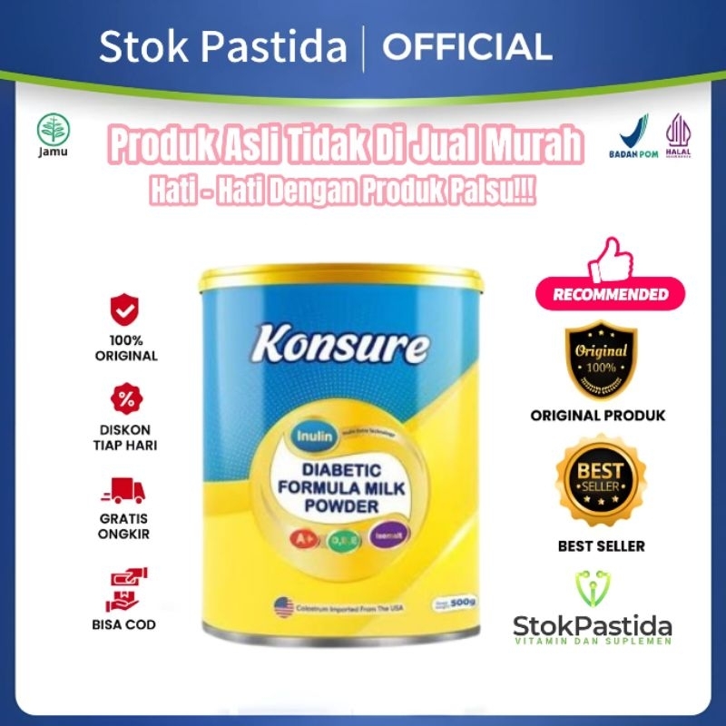

Konsure Susu Diabetes import Usa sedia box