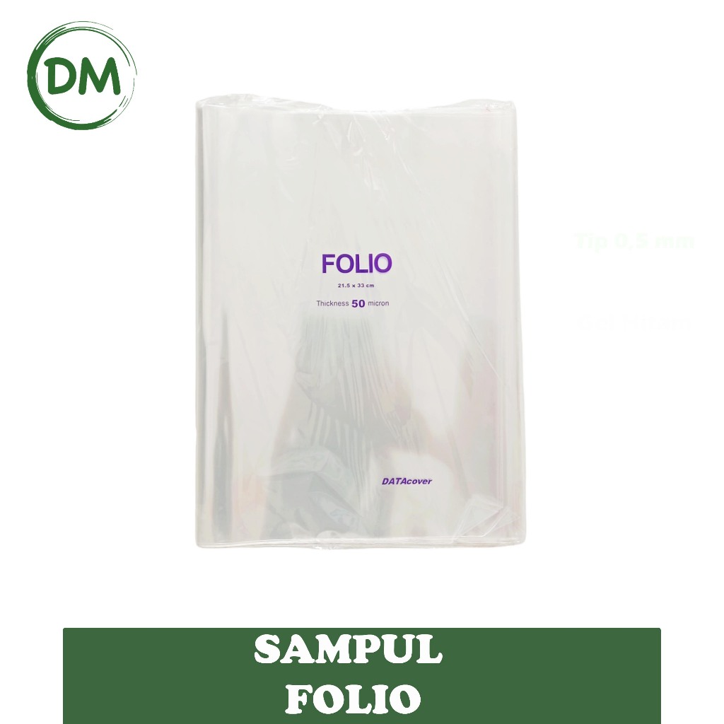

sampul plastik paket size folio