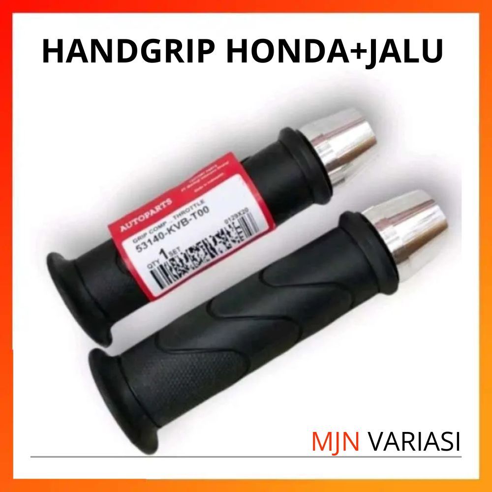 Handgrip Honda Original + Jalu Chrome Handgrip Motor + Jalu Chrome Model PCX Handgrip Jalu Stang Han