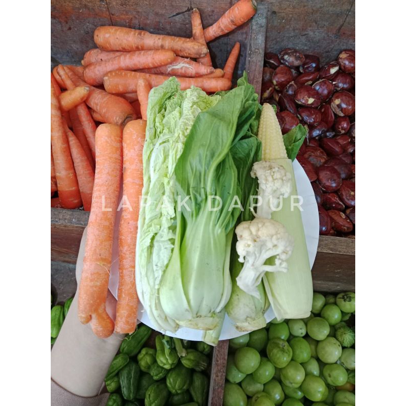 

paket sayur 5rb sayur sop/capcay/sayur asem/lodeh