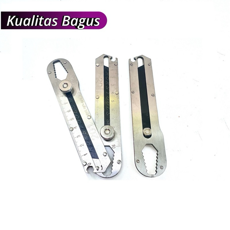 

Silet Bagus Metal Anti karat Dengan Penggaris Ukur