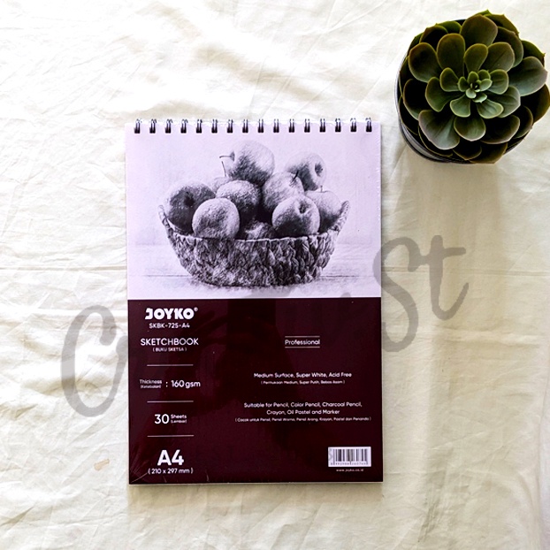 

Ready Hemat JOYKO Sketch Book Buku Sketsa Gambar Skbk725 A4
