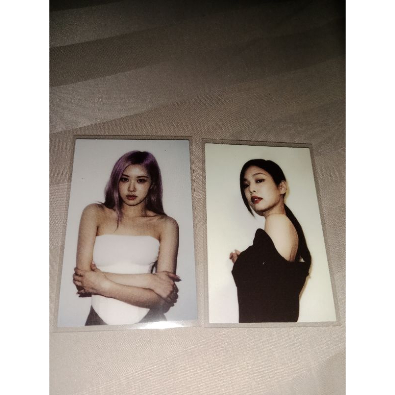 PHOTOCARD JENNIE ROSE THE ALBUM