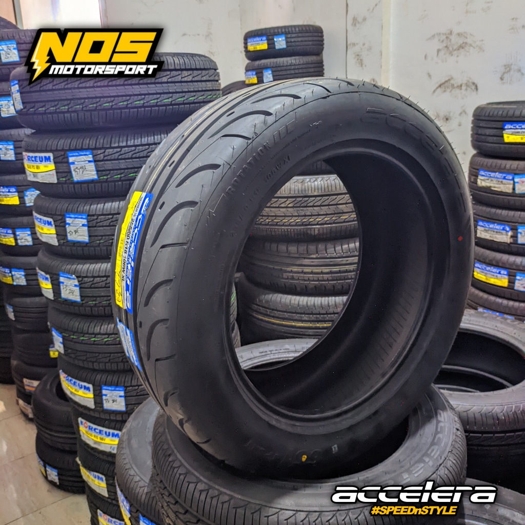 BAN SEMI SLICK 255 50 R18 ACCELERA 651 SPORT TW 200 BAN DRIFT/BALAP RING 18 255/50