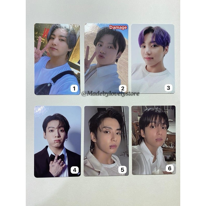 PHOTOCARD OFFICIAL JUNGKOOK