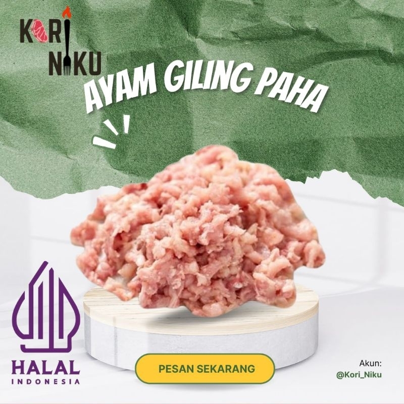 

Ayam Giling Paha 500 gram