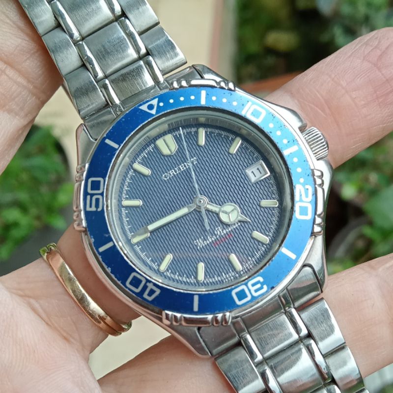 Orient Diver Blue Dial Quartz 