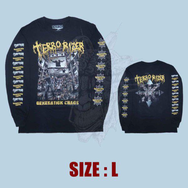 TERRORIZER Generation chaos - LONGSLEEVE ORIGINAL official released by undying music