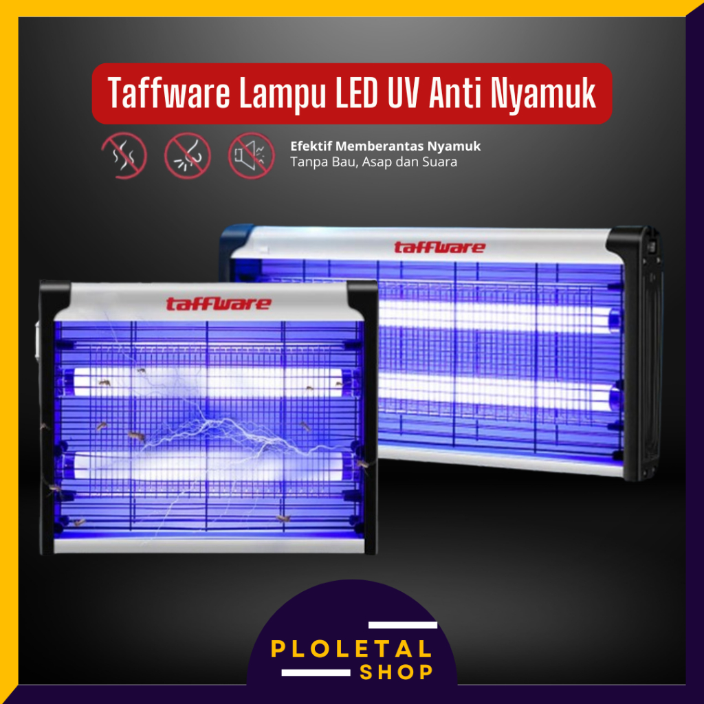 Taffware Lampu LED UV Anti Nyamuk Mosquito Killer Lamp Industrial Usage Perangkap Nyamuk Killer Lamp