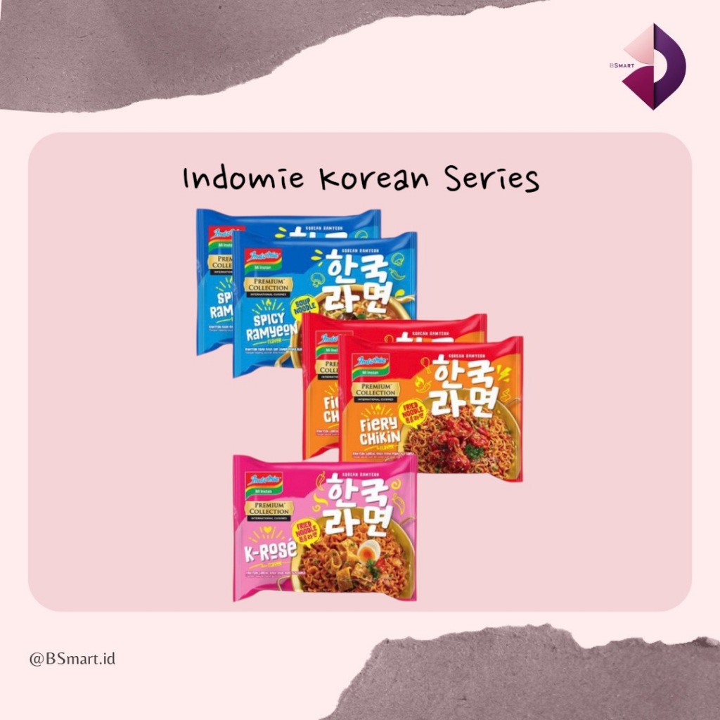 

Indomie Mie Instant Premium Korean Spicy Ramyeon 83G
