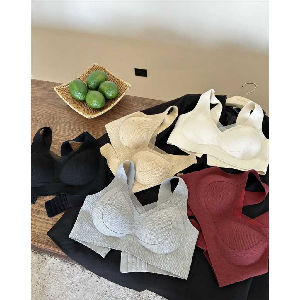 Bra tanpa kawat BH wanita jumbo tali tipis #603 tali lebar #605