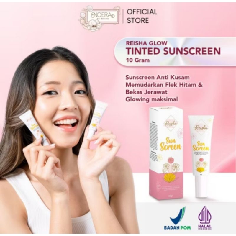 Reisha Glow Tinted Sunscreen Noera SPF 30PA+++