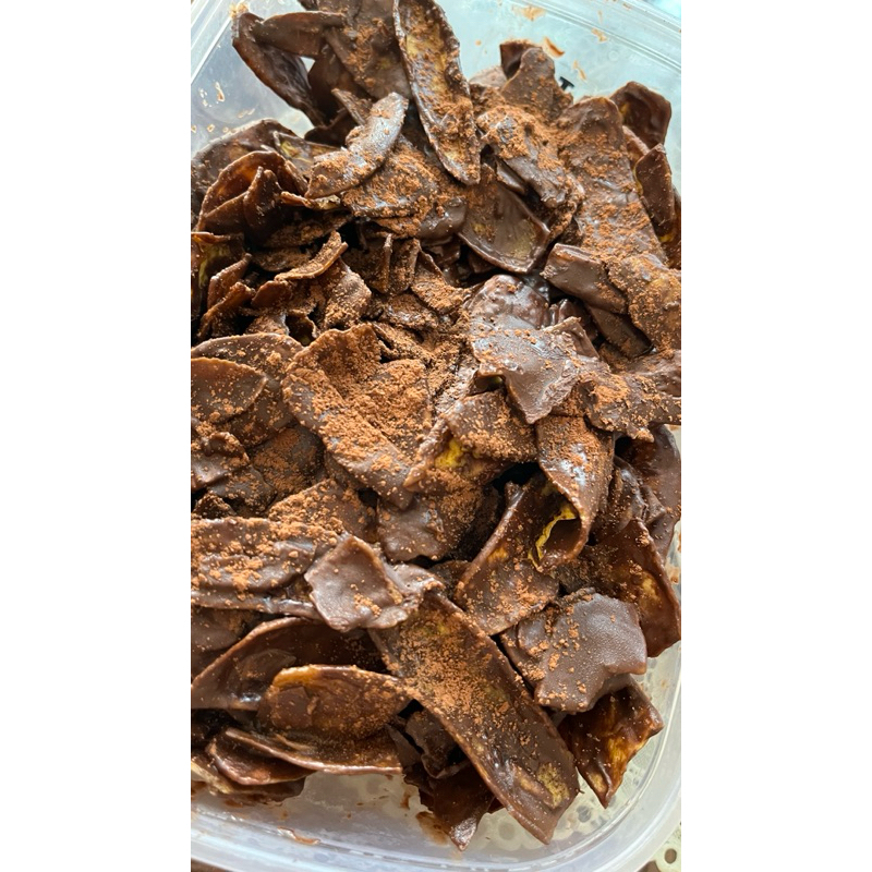 

Kripcok (kripik pisang coklat)