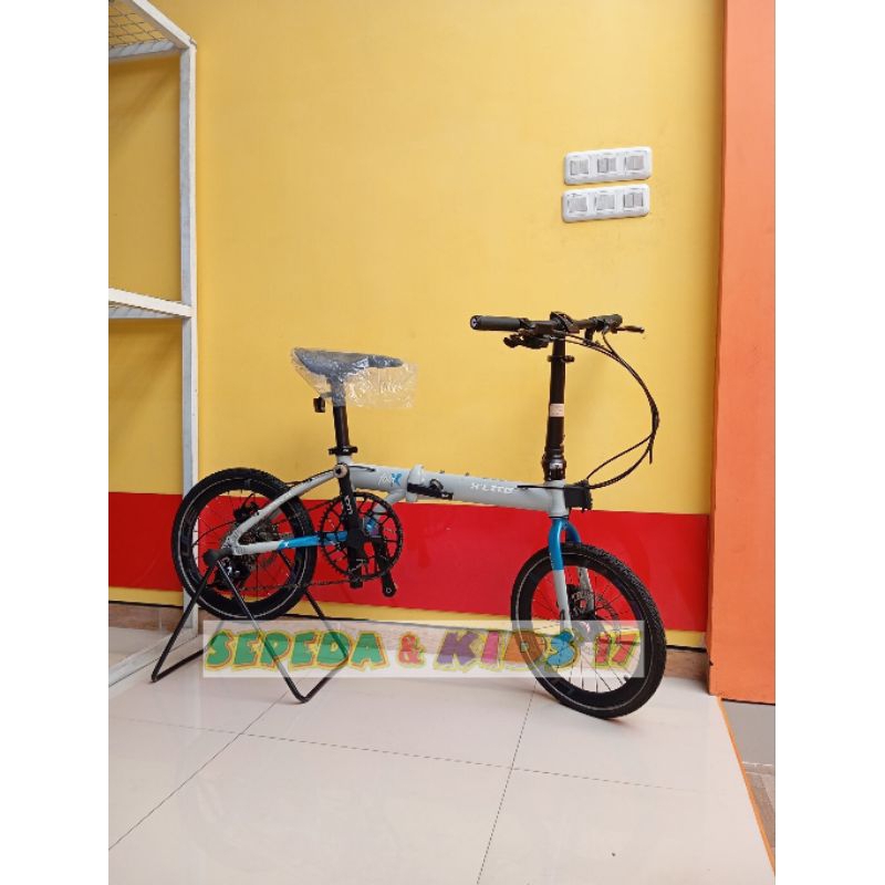 sepeda lipat foldx16 xlitle/sepedalipatjogjapromo