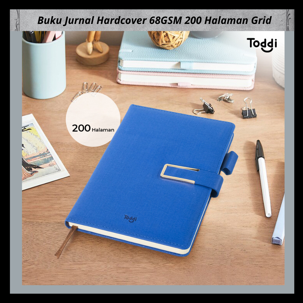 

Buku Jurnal Hardcover 68GSM 200 Halaman Grid