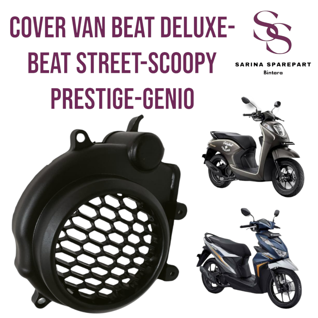 Cover Tutup Kipas Beat Deluxe Beat Street Scoopy Prestige Cover Fan/Penutup Kipas Honda Genio