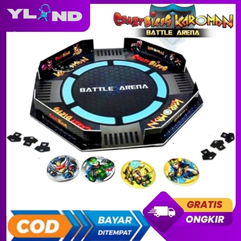 Arena Bermain Karomen Crazy Bird Puzlle 3D
