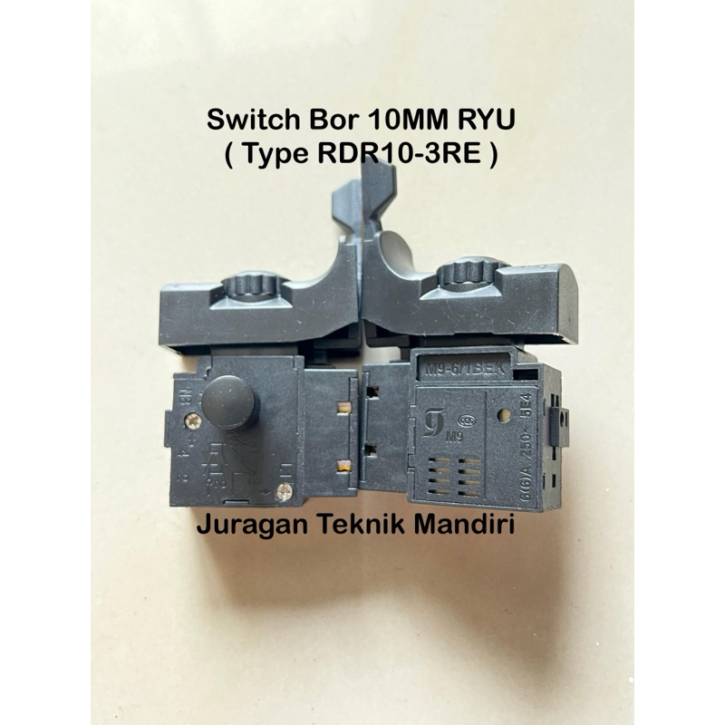 Switch Saklar Bor Ryu RDR 10-3 Saklar Switch Bor Ryu 10 MM