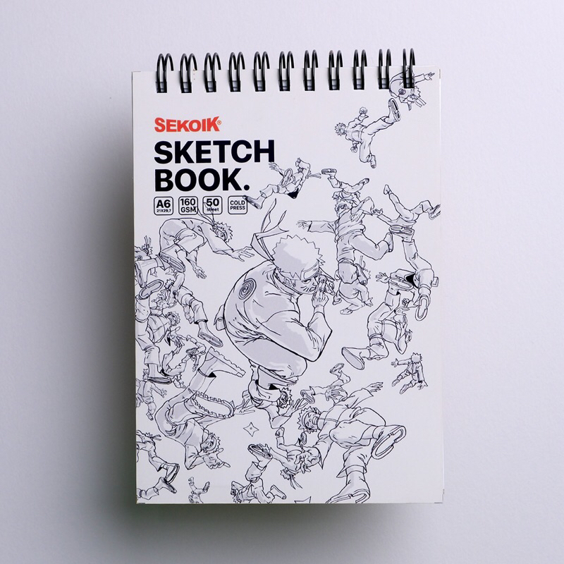 

Sketchbook Anime Naruto A6 A5 A4 - 100 halaman