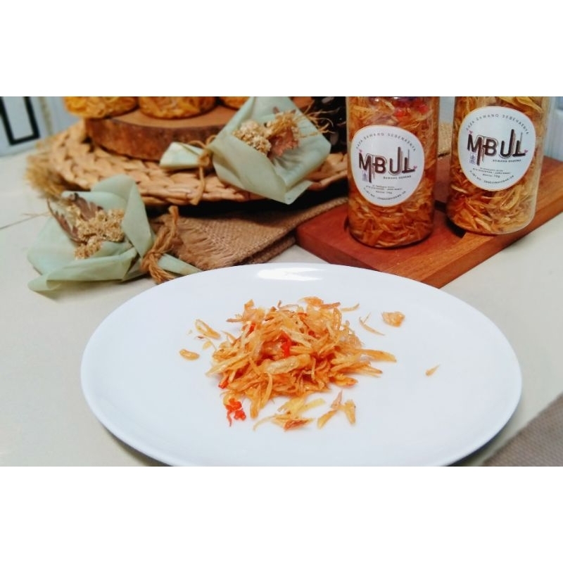 

Bawang Goreng MBUL Rasa Pedas Nikmat 60gr