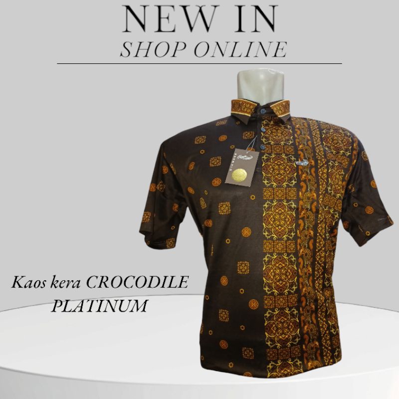 KAOS KERAH CROCODILE PRIA ORIGINAL 100%