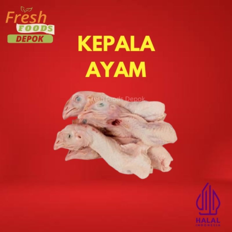 

kepala ayam 1kg Premium
