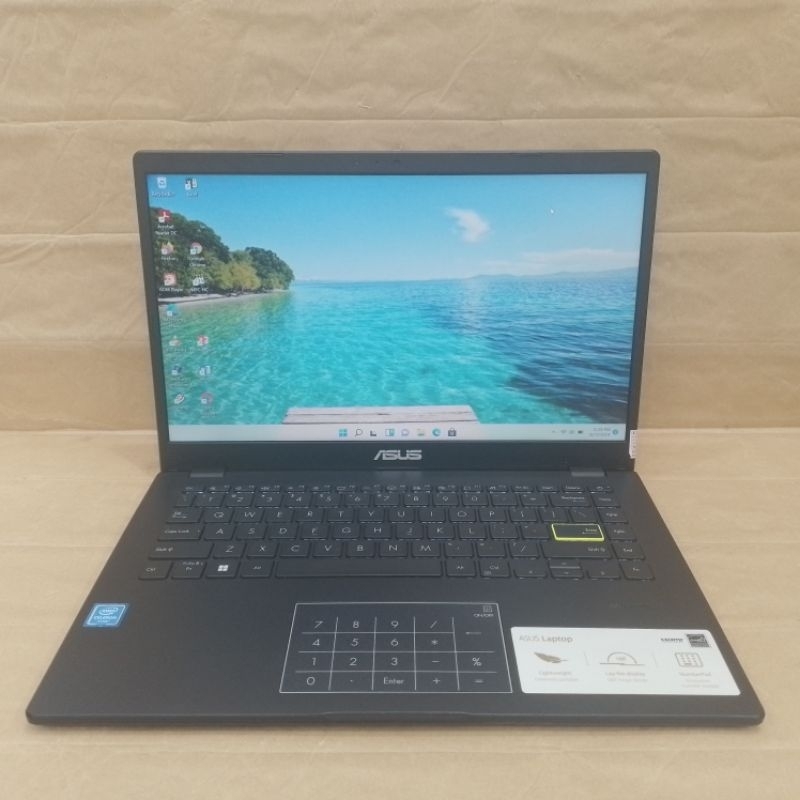 Laptop Asus Vivobook E410MA Intel Celeron N4020 RAM 4GB SSD 256GB 2ND