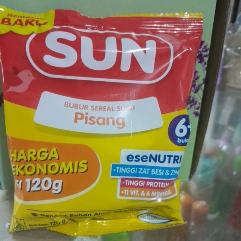 Bubur sun pisang 120gram