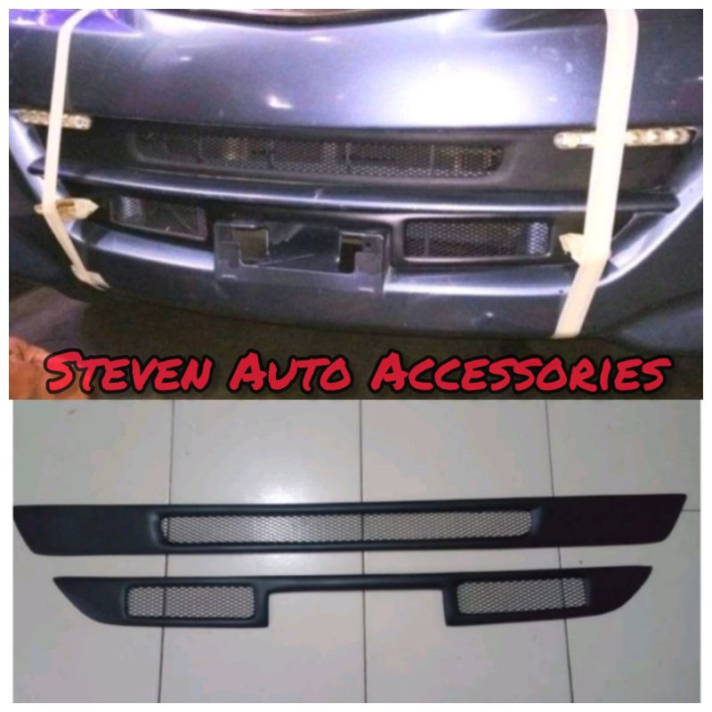 pengaman radiator | grill radiator bumper avanza xenia tipe S 2007 2008 2009 2010 2011 vvti