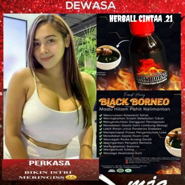 

Herba cintaa_21GMadu Black Borneo 1 Botol 120ml Orijinal MJA 101-Tech