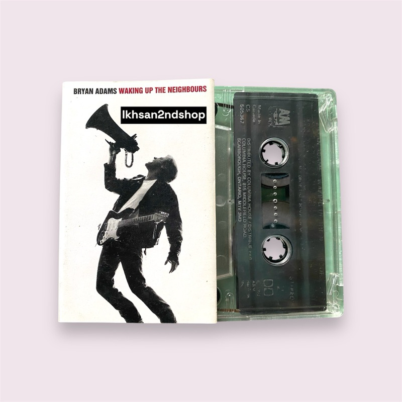 Kaset Pita Bryan Adams - Waking Up The Neighbours
