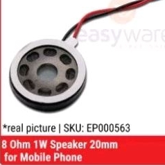 SPEAKER MINI 8ohm  0,25 WATT MAINAN ARDUINO 2,5CM HARGA MURAH