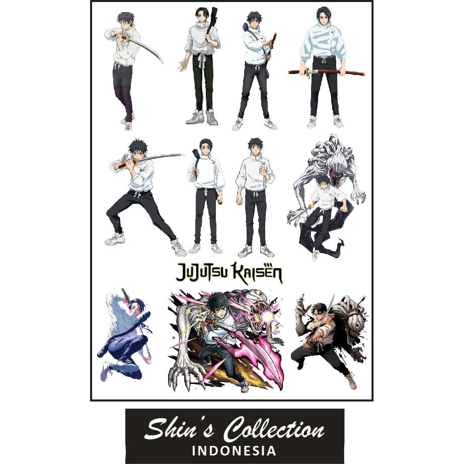 

Sticker stiker Yuta Okkotsu solo Jujustu Kaisen 1 pc