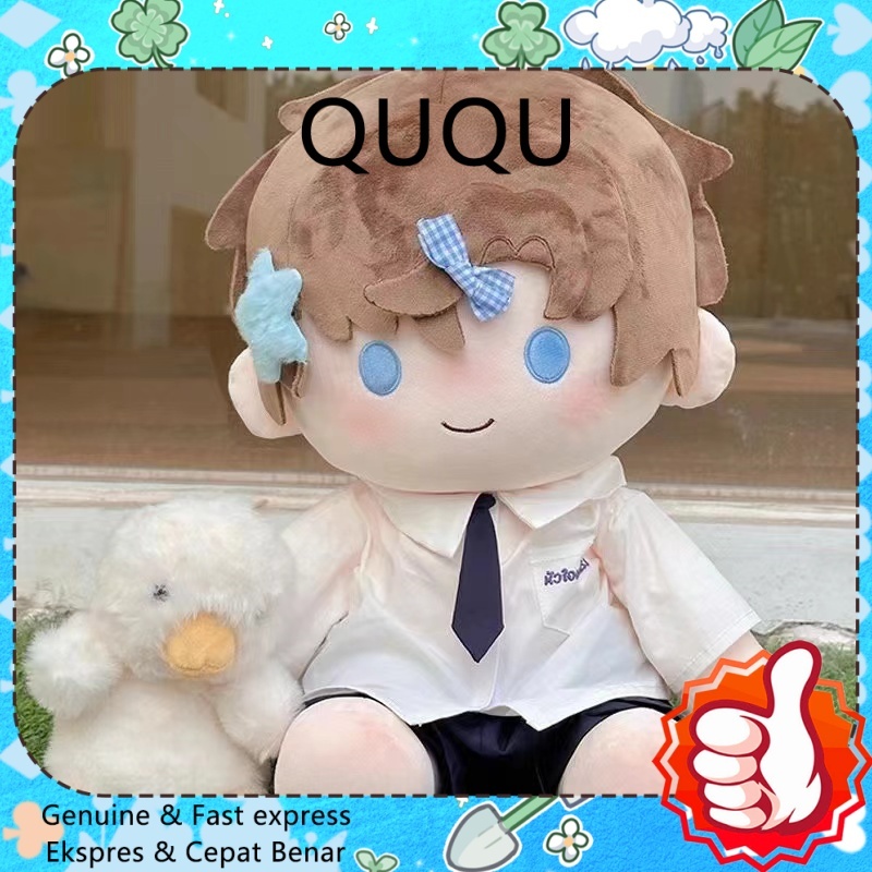 QUQU  Baju boneka 40cm Unmatched spot cotton doll, clothing, school uniform set, enjoy sitting postu