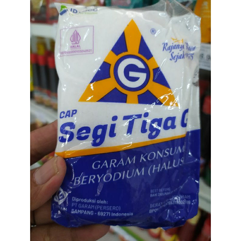 

Garam Halus Garam Konsumsi beryodium Cap Segi Tiga G