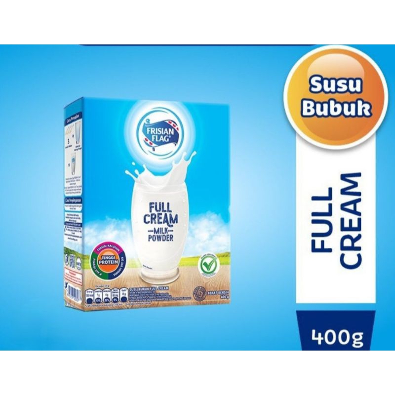 

Susu Frisian Flag Full Cream 400gr