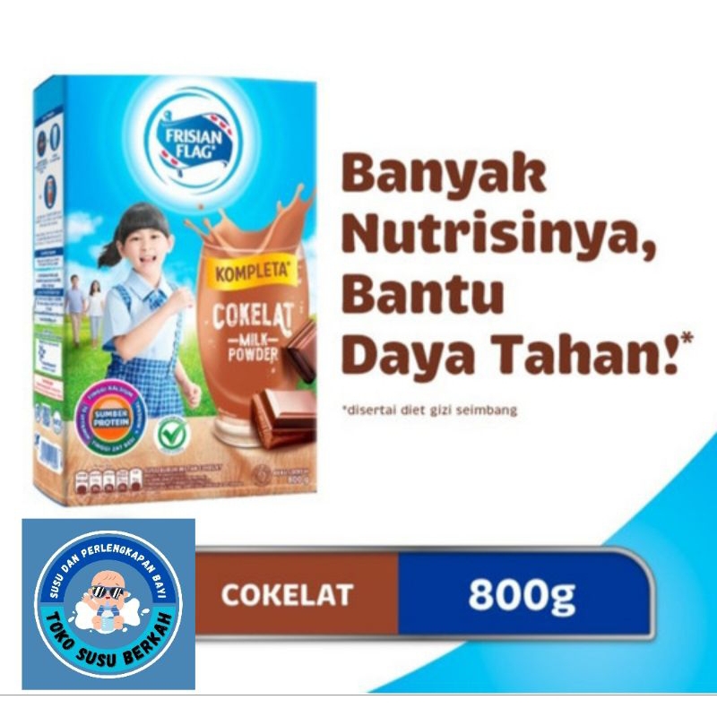 

Susu Frisian Flag Kompleta Coklat 800gr