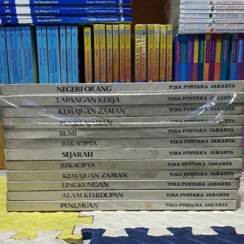 ENSIKLOPEDIA ANAK TIRA PUSTAKA MARI MENELUSURI SATU SET