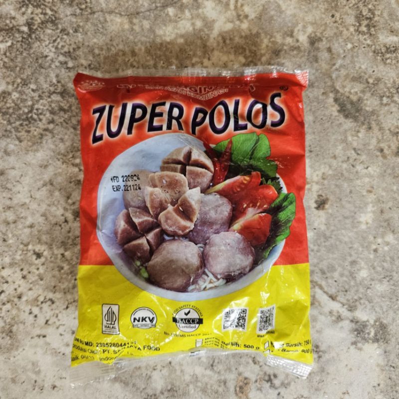 

zuper Bakso Polos isi 50