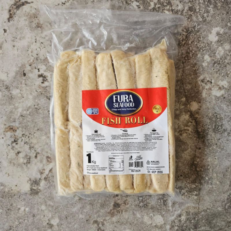 

(DIJAMIN ENAK !!!) FURA FISH ROLL 1KG 40s