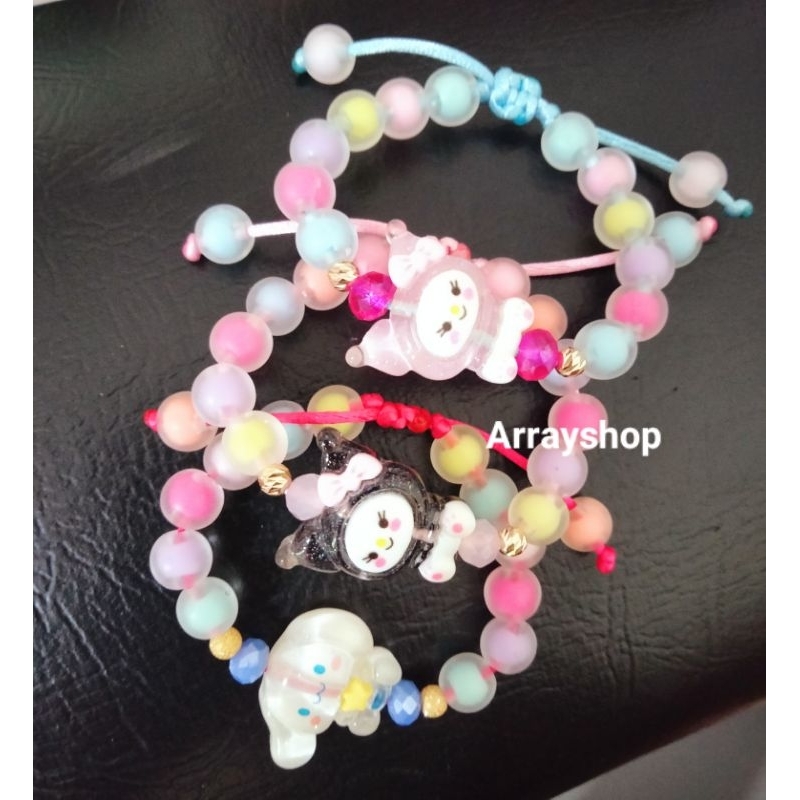 Gelang Sanrio Kuromi emas 0.2gram