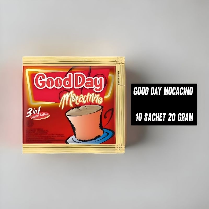 

Good Day 1 Renceng Mocacino Carabian Nut Chococino Cappucino